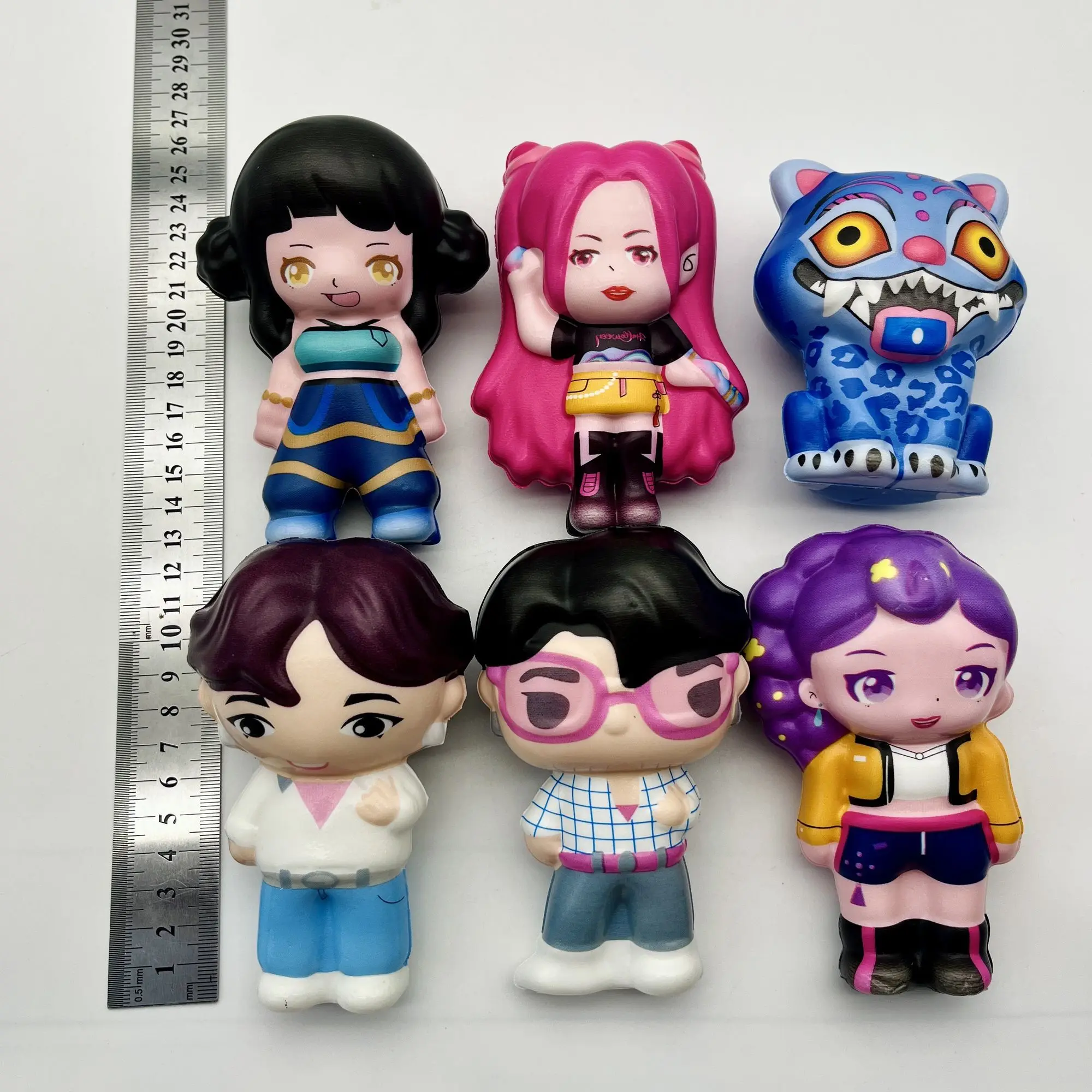 Kpop شيطان الصيادين لعبة الإجهاد رومي ميرا القلق الاسترخاء الإجهاد الإغاثة لعب للأطفال الكبار القلق الاسترخاء ضغط هدية #5