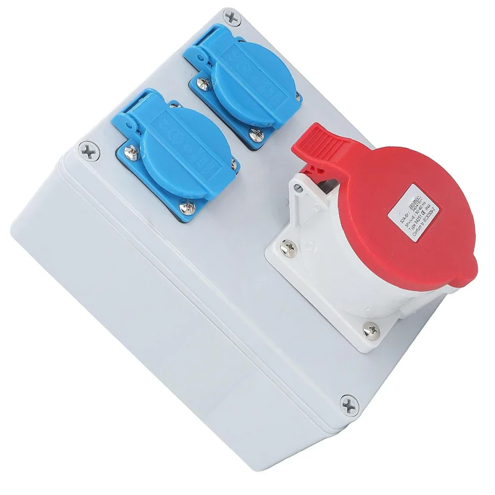 Construction Power Box Wall Distributor Socket For Construction 220-250V 16A Sockets CEE 16A 5P Socket Corrosion-resistant