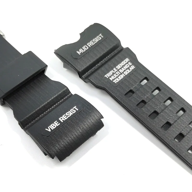 PU Wrist Band Strap For Casio G-SHOCK GWG-1000GB Sport Watchband Bracelet for GWG-1000-1APR GWG-1000-1A3 GWG-1000GB-1APR Belt