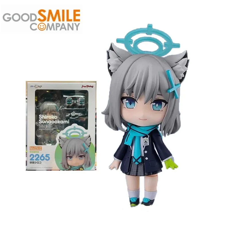 

Original GSC Good Smile Nendoroid Blue Archive Anime Figure Sunaōkami Shiroko 2265 Action Figure Toys for Boys Girls Kids Gifts