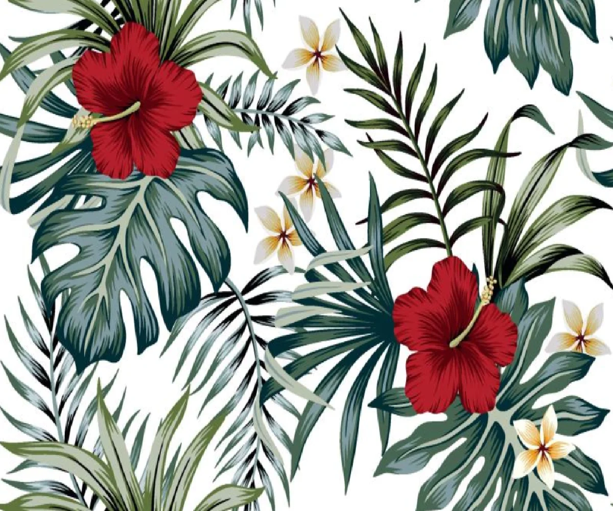 custom Modern 3d Wallpaper tropical plant leaves TV Bedroom Living Room Decorative Paintings 3d wallpaper papel tapiz