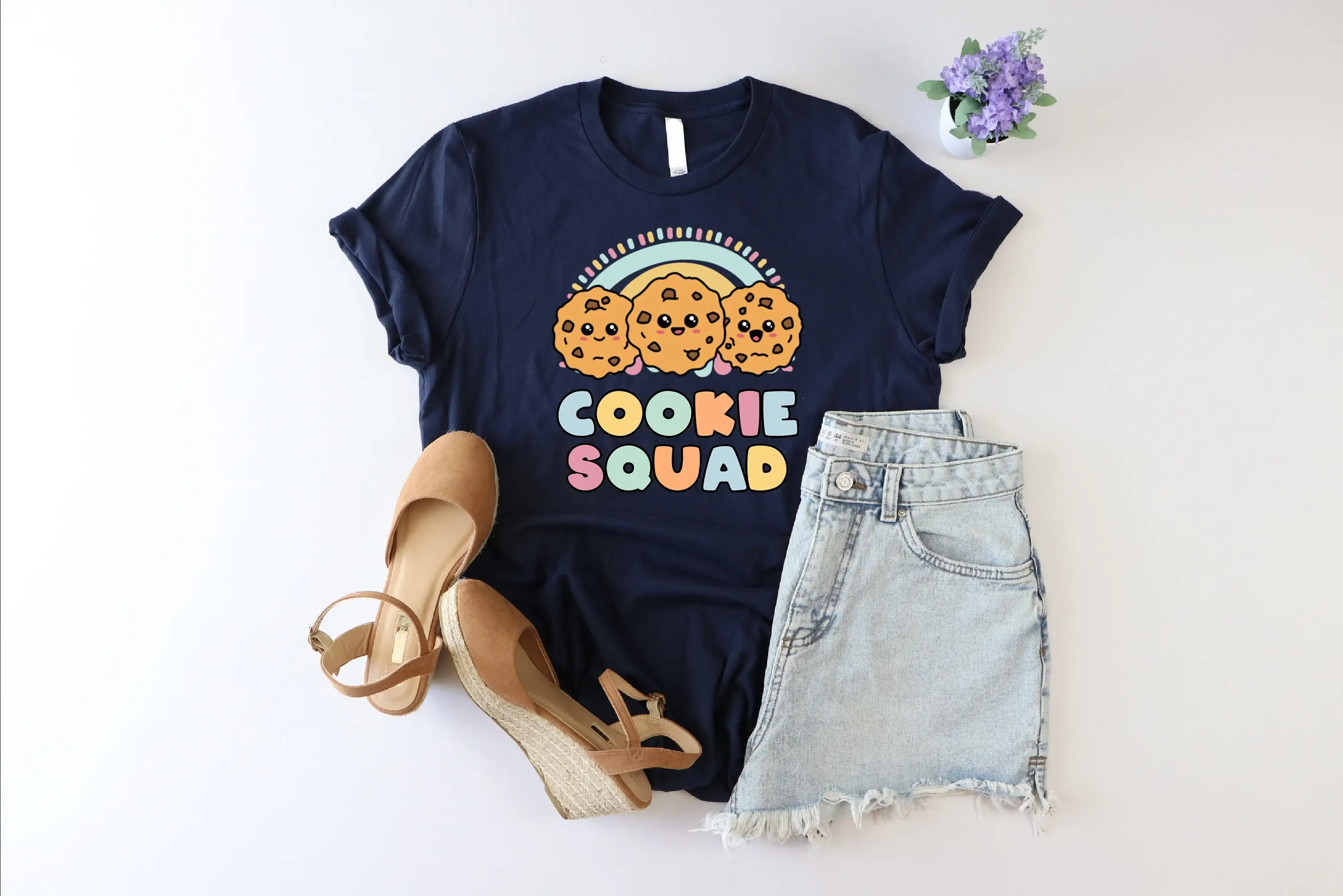 Cookie Squad T Shirt Dealer Gingerbread Baking Funny For Pastry Chef Baker Girl