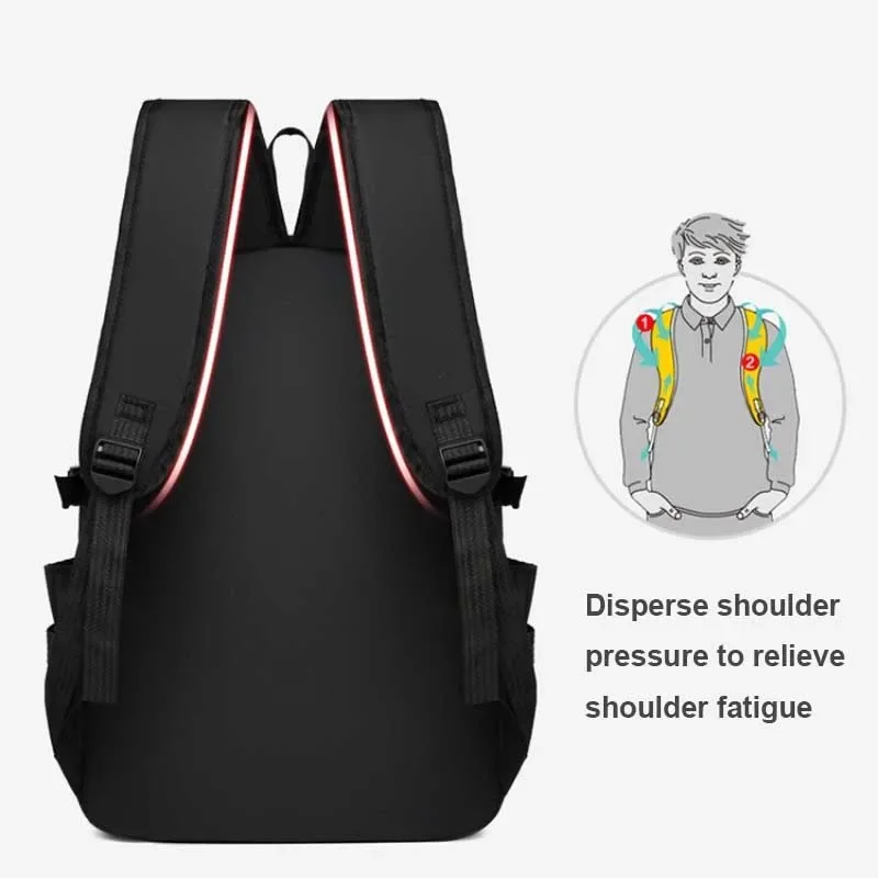 비즈니스 남성 대용량 컴퓨터 배낭 학생 배낭, 심플 캐주얼 캠퍼스 배낭 백팩, Mochila Mujer