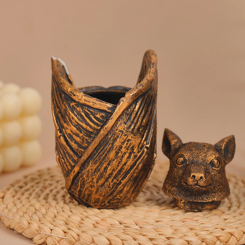 1 Pc Gothic Bat Box, Storage Box, Gothic Gift, Bat Jewelry Storage Box, Home Decoration Bat Jewelry Box