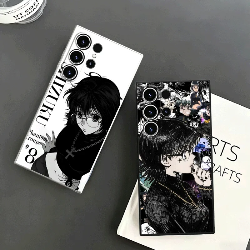 Hunter X-Hunters Shizuku Soft Phone Case For Samsung S24 S25 S26 Ultra S23 S22 Plus S21 S20 FE Edge + Black White Couple Cover