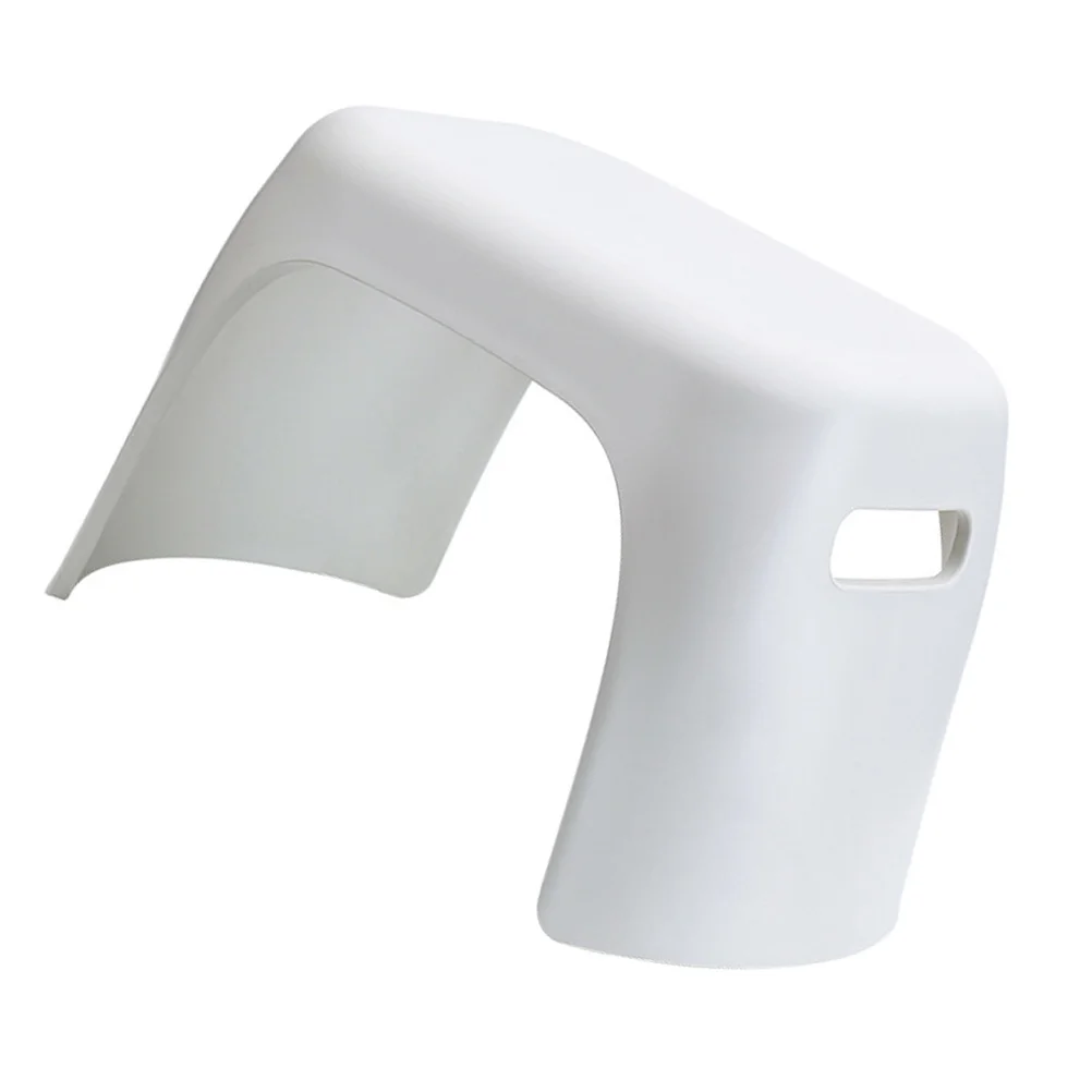 1 個の滑り止めスツール北欧スタイルのシンプルなプラスチックスツール軽量家庭用幼稚園フットスツール積み重ね可能