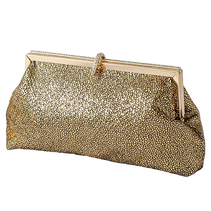

Новая светская сумка-клатч со стразами и блестками, трендовая сумка для свадебного банкета, съемная цепочка на плечо