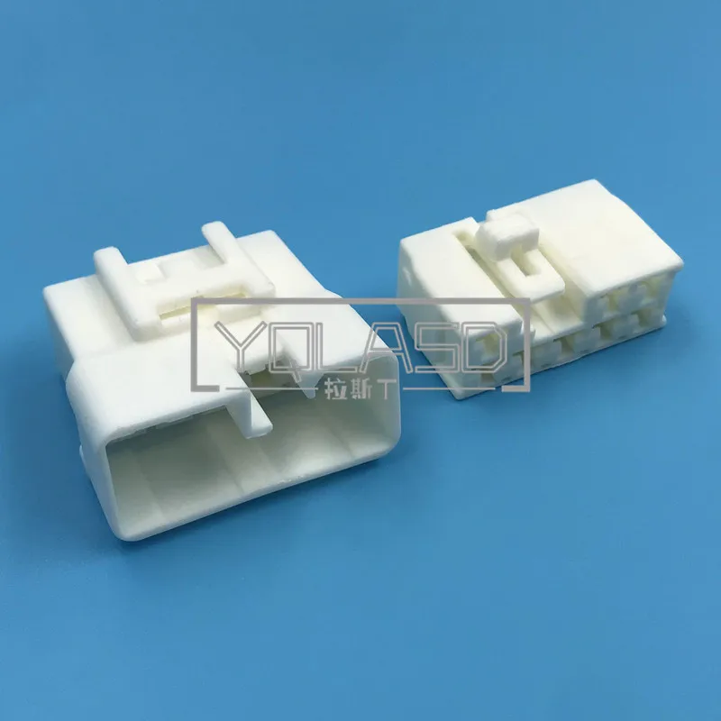 1 Set 8 Way 4.8 Series 175978-1 175979-1 White Auto Harness Socket AC Assembly Car Male Female Docking Unsealed Plug