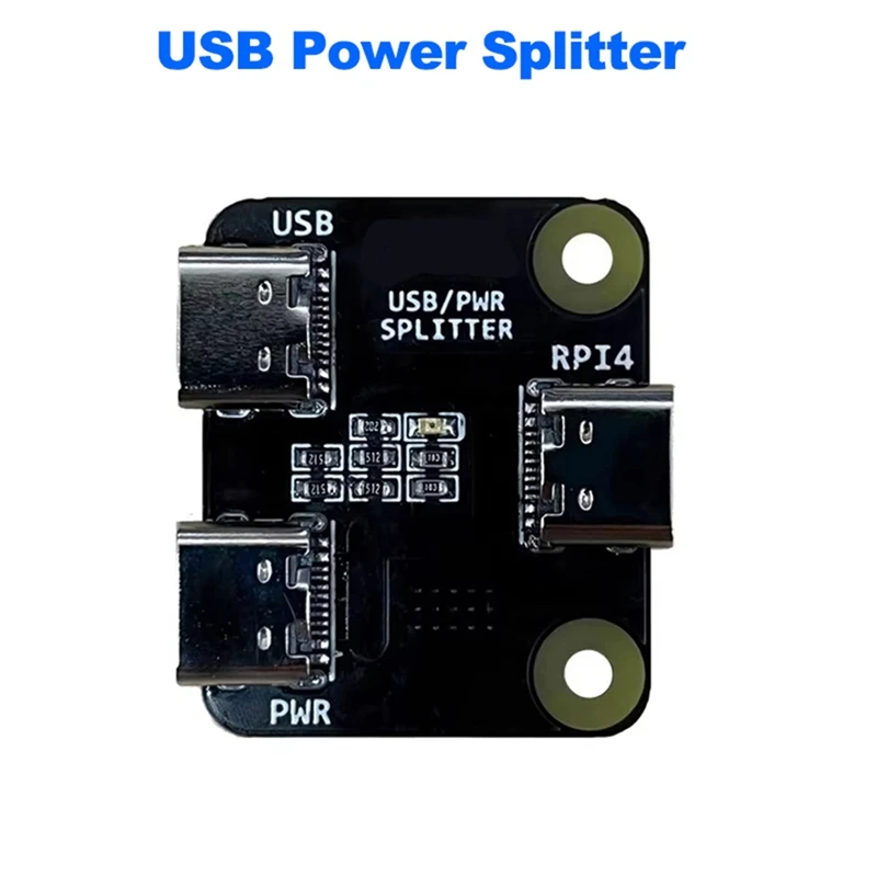 Divisor de corriente USB para Raspberry Pi Blikvm y placa de desarrollo, Compatible con Control remoto, servidor Overtip CSI
