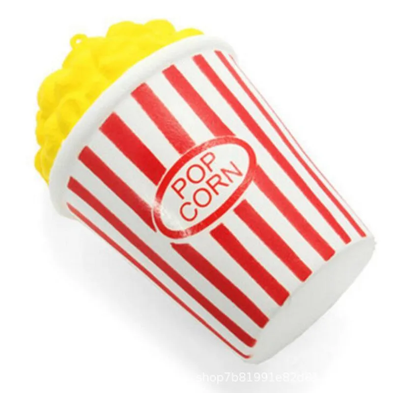 Slow Rising Popcorn Squishy Toy Jumbo Anti-Stress Squeeze Fidget Toy Funny Joke Party Prop Gift for Children Easter Present