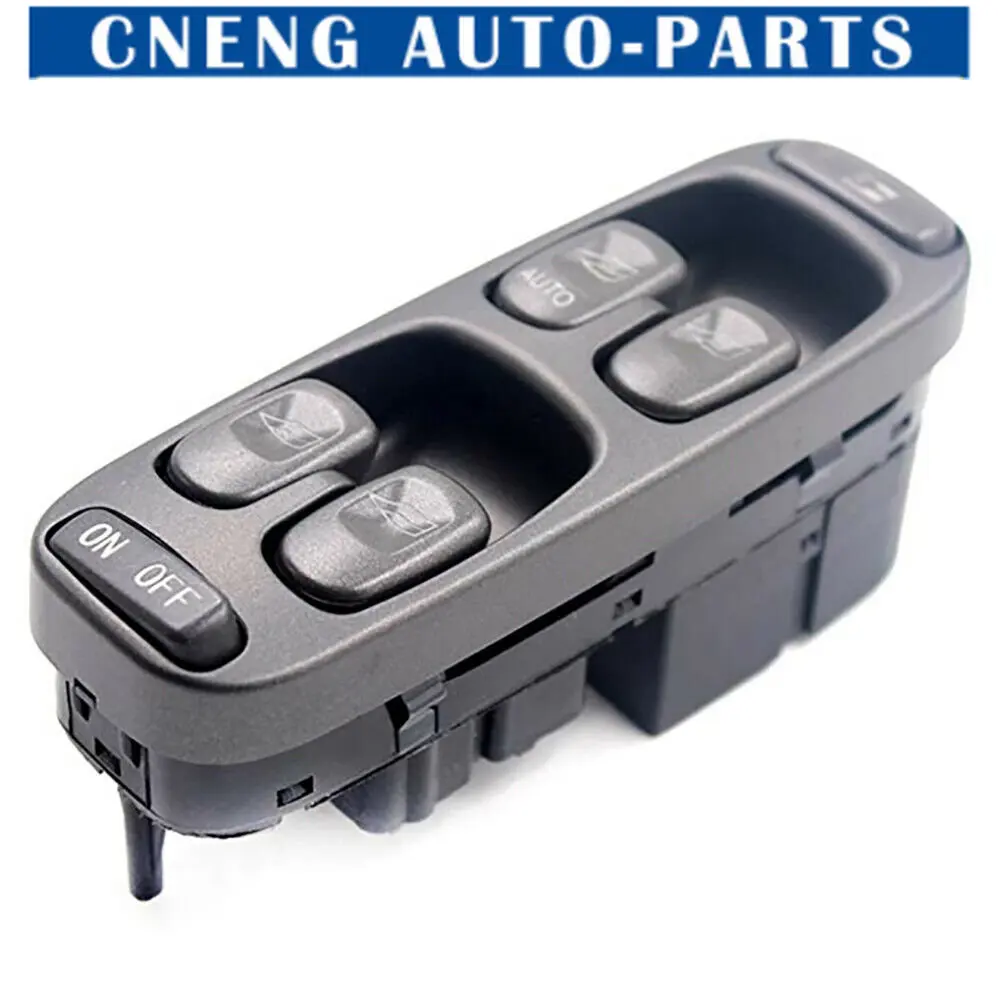 

TIANBANG Electric Power Window Master Control Switch 8638452 8637145 901550 9148957 9472276 Fit for 1998-2000 Volvo V70 S70 XC70