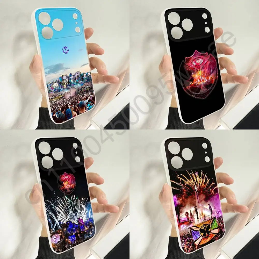 

T-Tomorrowland Music Festival Phone Case For iPhone 11,16,15,14,13,17,12,Plus,E,Air,Mini,Pro,Max Magnetic Magsafe Soft Cover