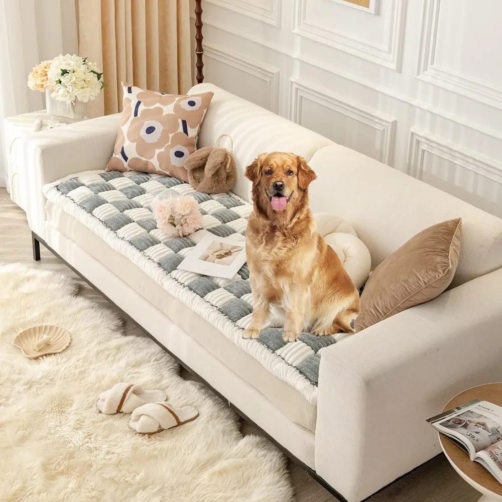 

Dog Couch Cover ProtectorCouch Cushion for Dogs Washable, Pet Mat Bed Couch Covers for Large Dogs