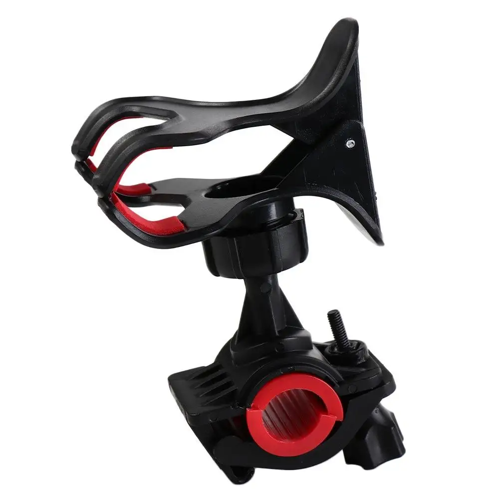 Bicycle Motor Handlebar Mount Cell Phone Holder Universal Black Smart Phones Holder Microphone Stand For Smart Phones Mic