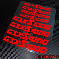 8X Custom Iner Rims Decals Wheels Reflective Stripes Waterproof Motorcycle Stickers For GSXS1000 GSX S1000 GSXS 1000