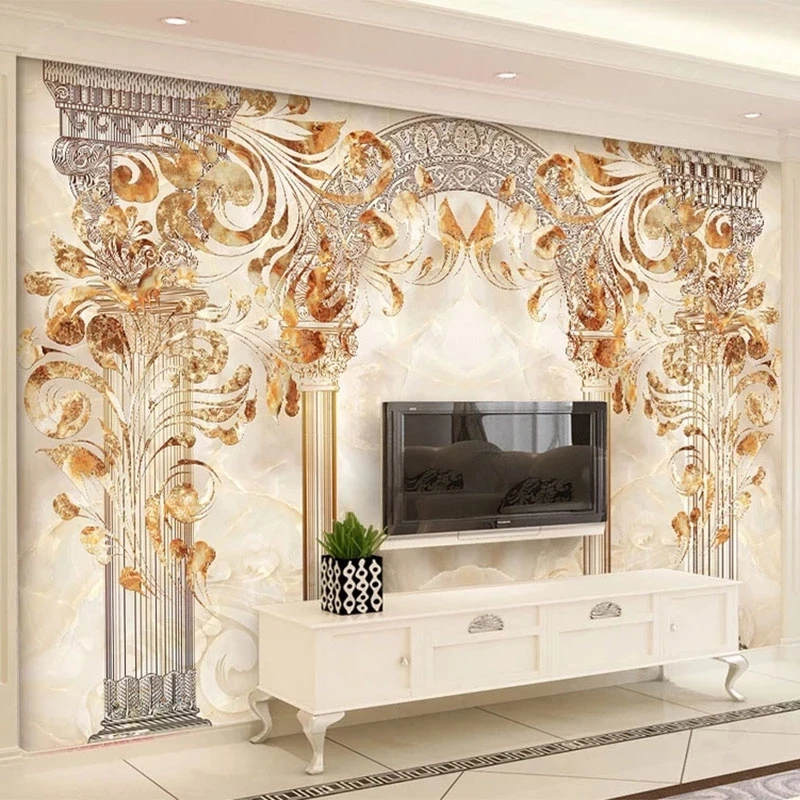 papel-de-parede-personalizado-3d-com-marmore-flores-estilo-europeu-arco-e-coluna-romana-para-sala-de-estar-fundo-de-tv-quarto-e-restaurante