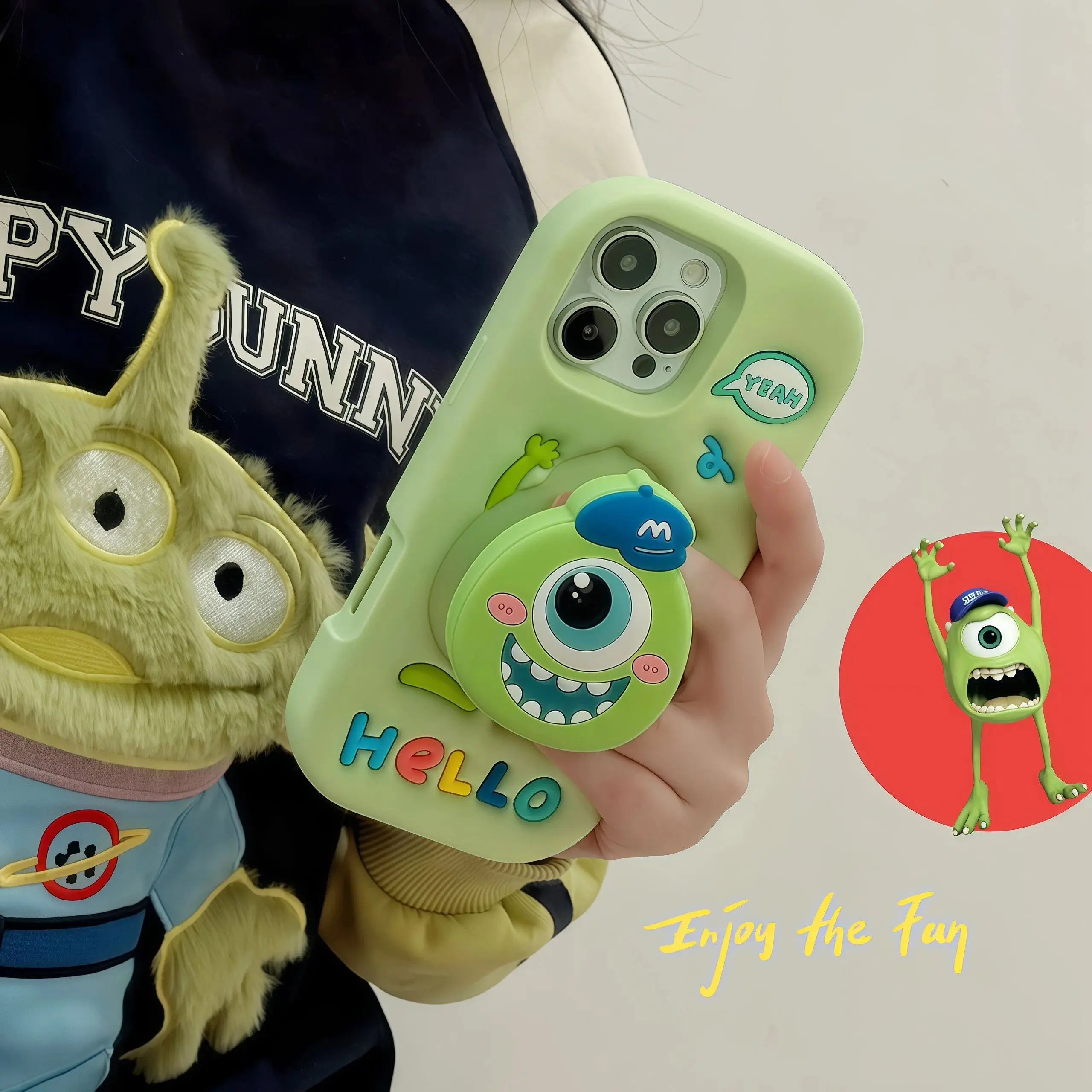 Cute 3D Monster Mik… - image
