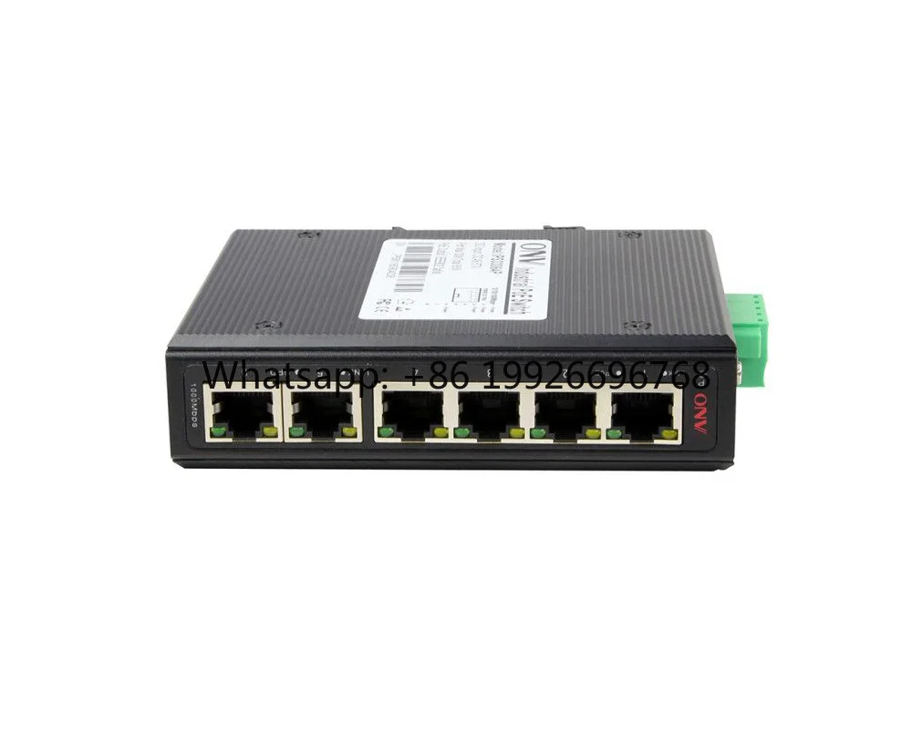 Good Quality Industrial 90W PoE++ Switch with QoS 6 Ports 1.6Gbps Capacity