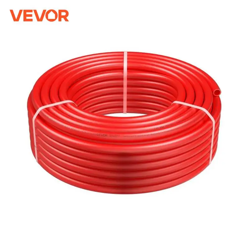 VEVOR PEX Pipe PEXB Flexible Pipe Tubing for Potable Water Lines HotCold Easily RestorePlumbing Applications Free Cutter Clamps