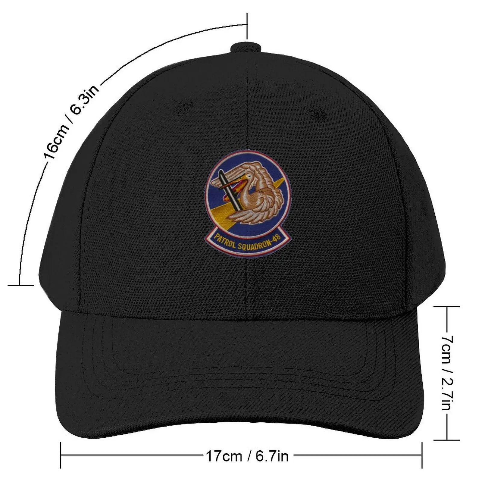 VP-48 PATROL SQUADRON STORE Baseball Cap Dropshipping Hat Luxury Brand Elegant Women's Hats Men's