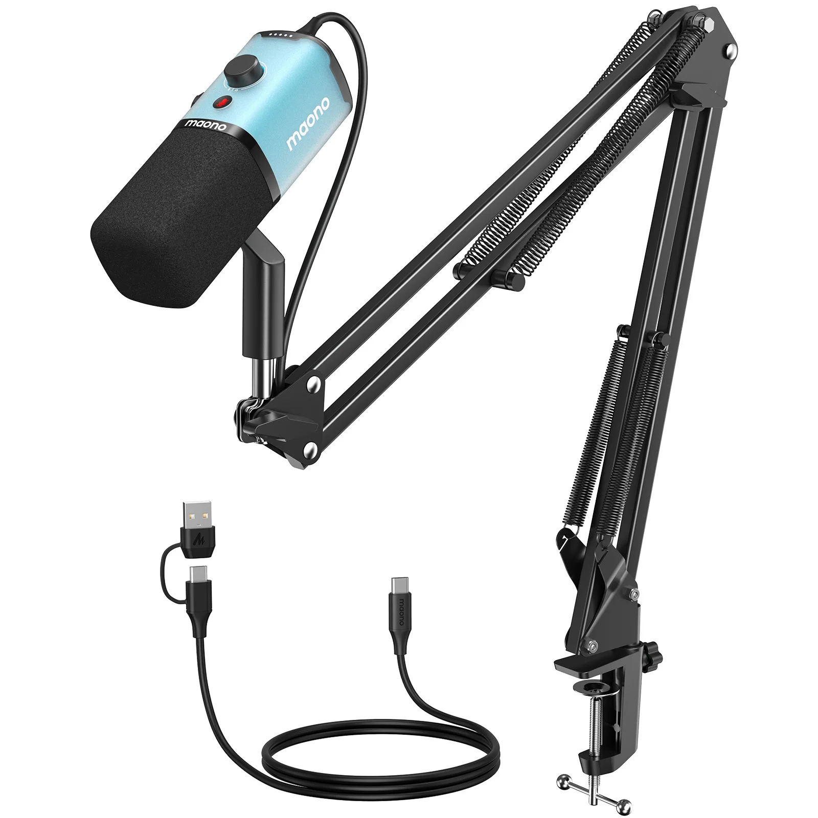 maono PD100 ダイナミックマイク 2本セット MAONO ダイナミックマイク PD100 単一指向性 ボーカル用