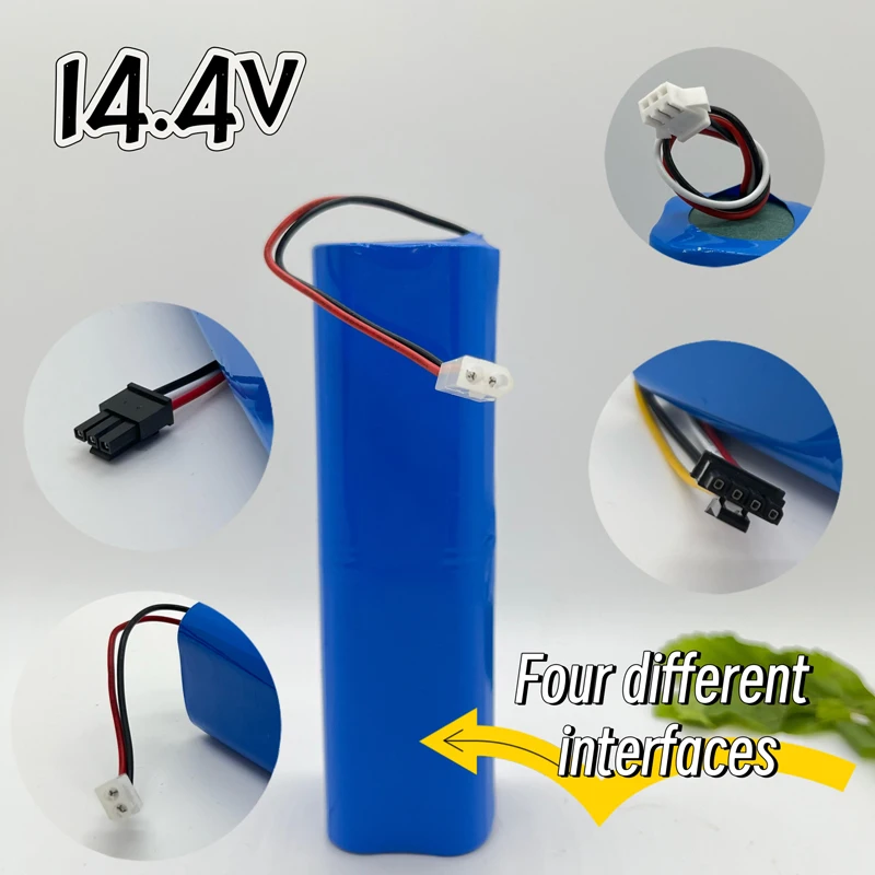 Bateria de íon de lítio de alta capacidade para Xiaomi, compatível com Lydsto R1, Viomi S9, Eve Plus, Neabot Q11, ROEMO SYB2 - Substituição OEM de longa duração