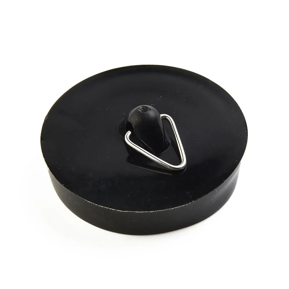 Drain Stopper Rubber Sink Plug Replacement For Bathtub Kitchen Sink Bathroom Designed With Hanging Ring For Easy Disassembly