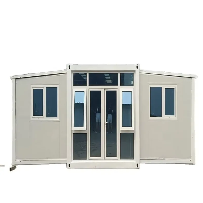 Prefabricated House Modular Home 20ft Container House40t Complete Office Flat Pack Prefab Container Home 50 Square Meters