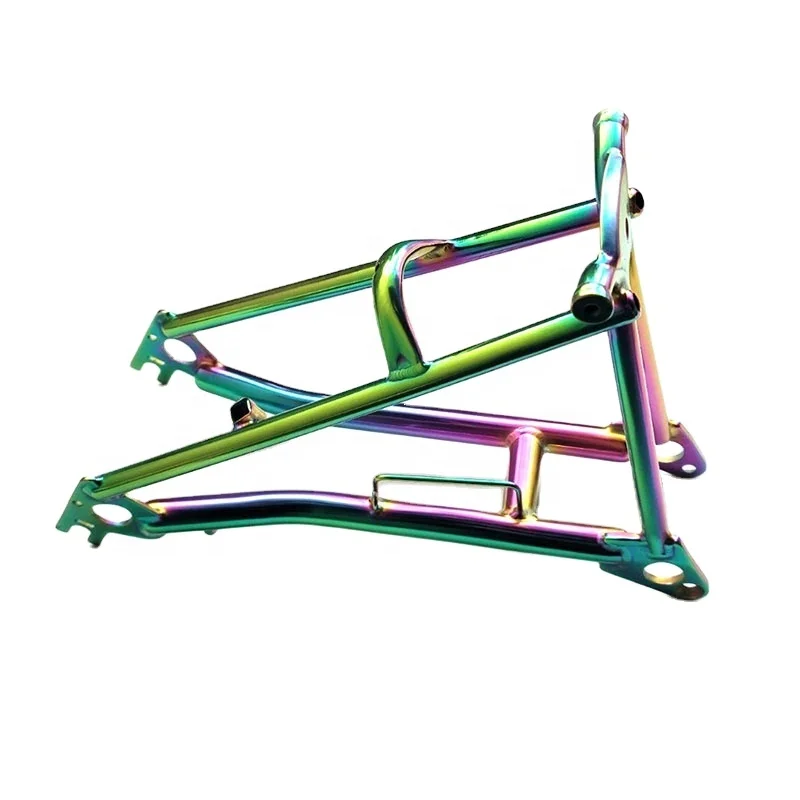 Titanium Folding Bike Rear Fork Bicycle Triangle Accessories Frames