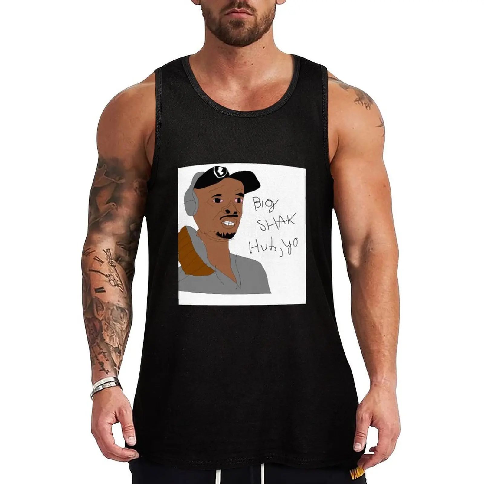 Майка Мужская большого размера с рисунком Shaq