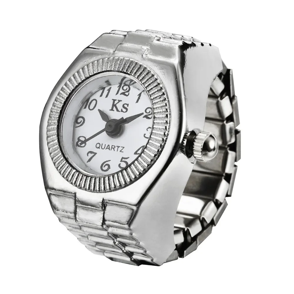 Couples Vintage Punk Quartz Watch Ring