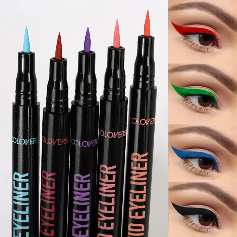 컬러풀 아이라이너, 롱래스팅 컬러 크림, 멀티 컬러 선택, 워터프루프 및 땀 방지, 아이 화장품