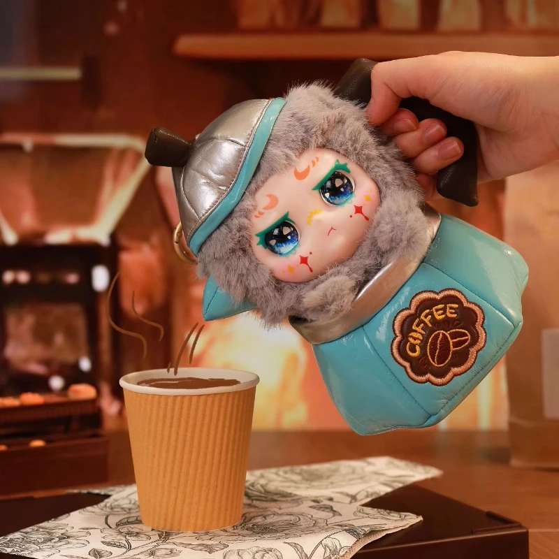 Kimmon Dream Let's Cafe Coffee Day Blind Box - Cute Plush Toy Pendant Mysterious Surprise Trendy Gift for Toy Lovers