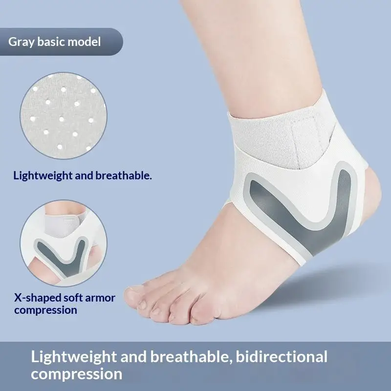 1Pc Ultradunne Enkelbrace Band Compressie Stabiliseert Pezen Motion Enkelfixatie Brace Voorkomt Enkelverstuikingen