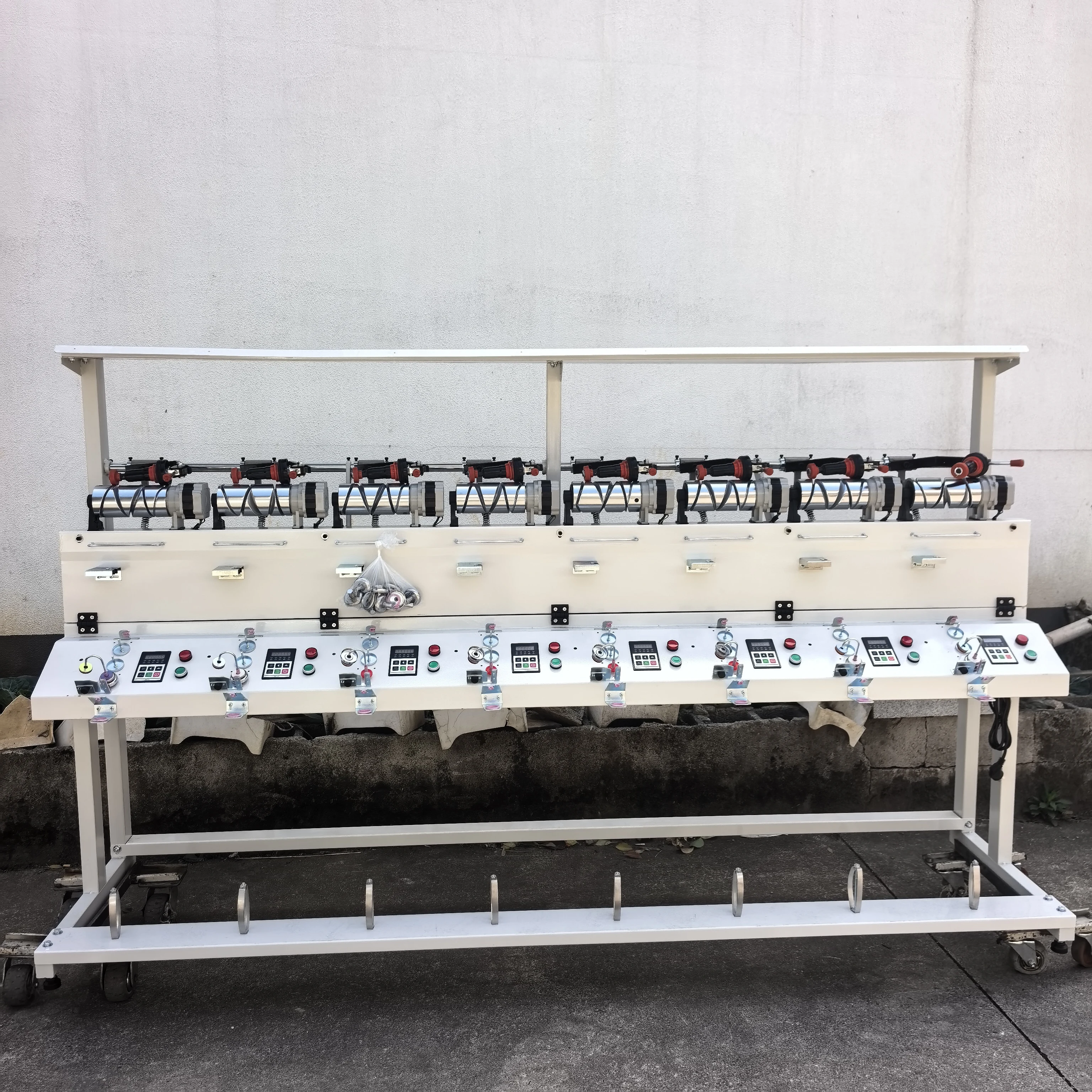 High-Speed Yarn Winding Machine with Efficient Motor Core Component