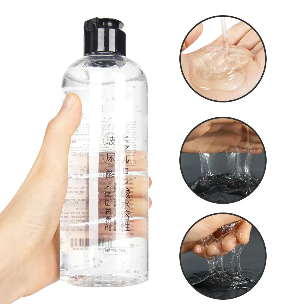 Lubrificante para o Sexo 200ml/400ml/800ml Sexo Sémen Anal Lubrificação Gel Óleo de Massagem Anal Vagina Lubrificante Para Casal Gay