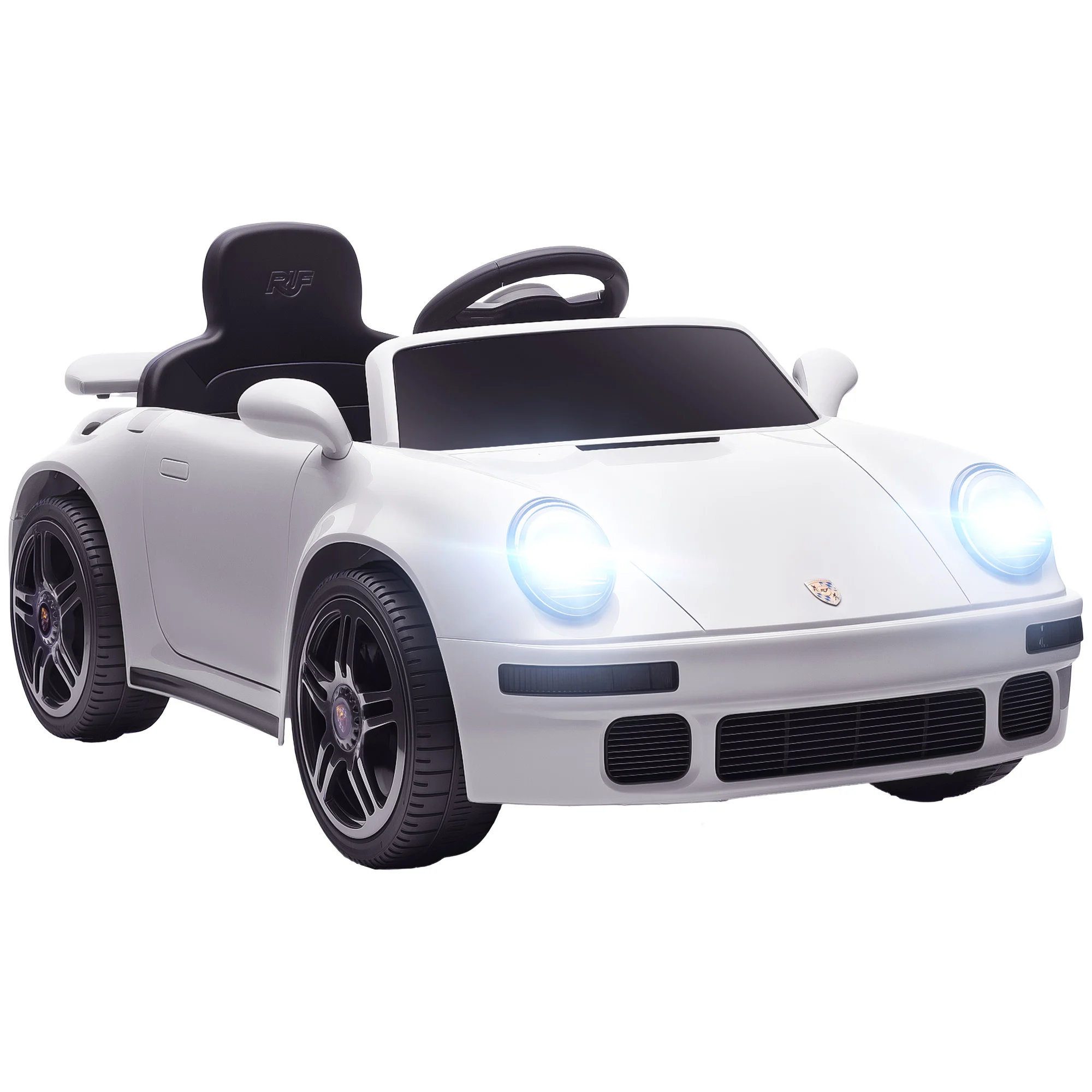 Elektrische kinderauto, 12V, elektrische auto, 2.4G afstandsbediening, koplamp, muziek, kinderspeelgoedauto, elektrische speelgoedauto - afbeelding 2