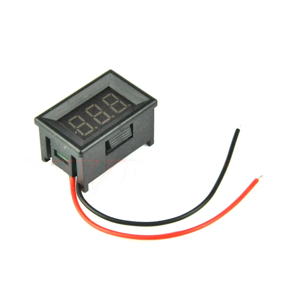 Imagem -05 - Led Voltagem Digital Display Voltímetro Monitor de Bateria Veículo Elétrico Carro dc 1000v 500v 300v 200v 100v 30v 036