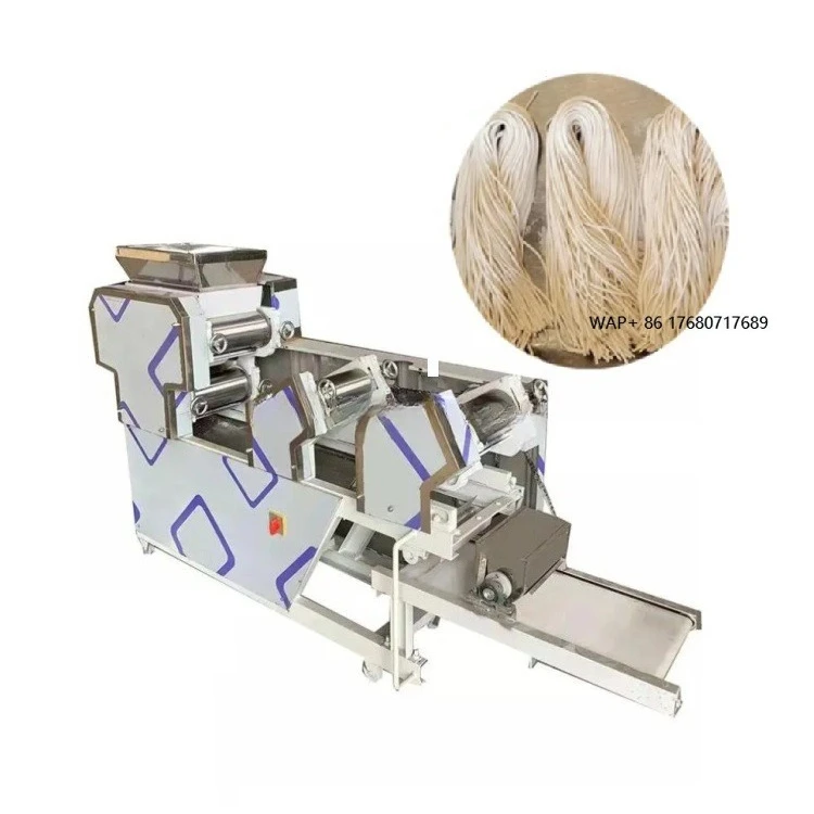 

Малогабаритная коммерческая автоматическая машина для производства лапши с мотором, оборудование для прессования и нарезки лапши