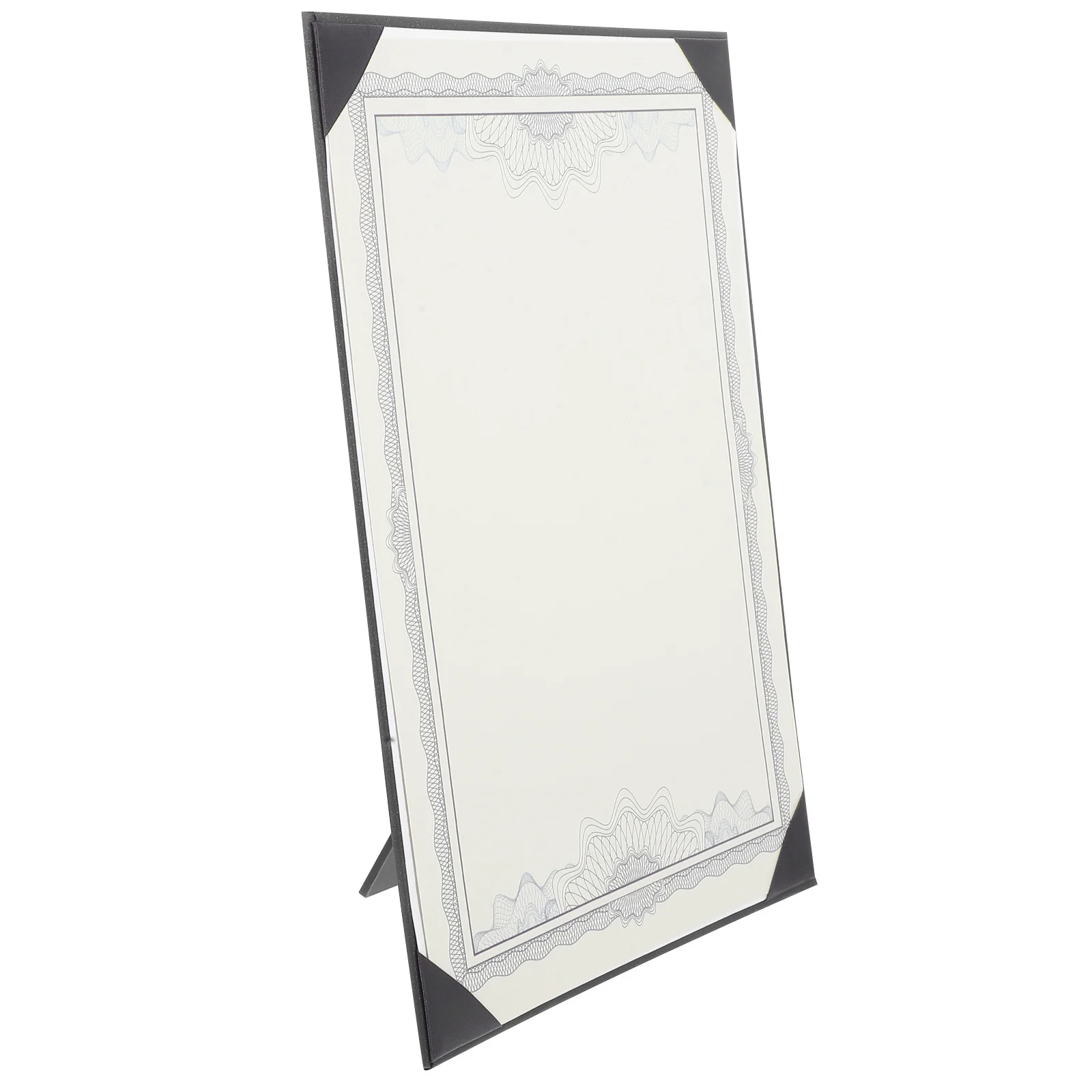 Waterproof Certificate Degree Covers Elegant Diploma Frames for Graduation Diplomas Photos Artworks Display and Storage