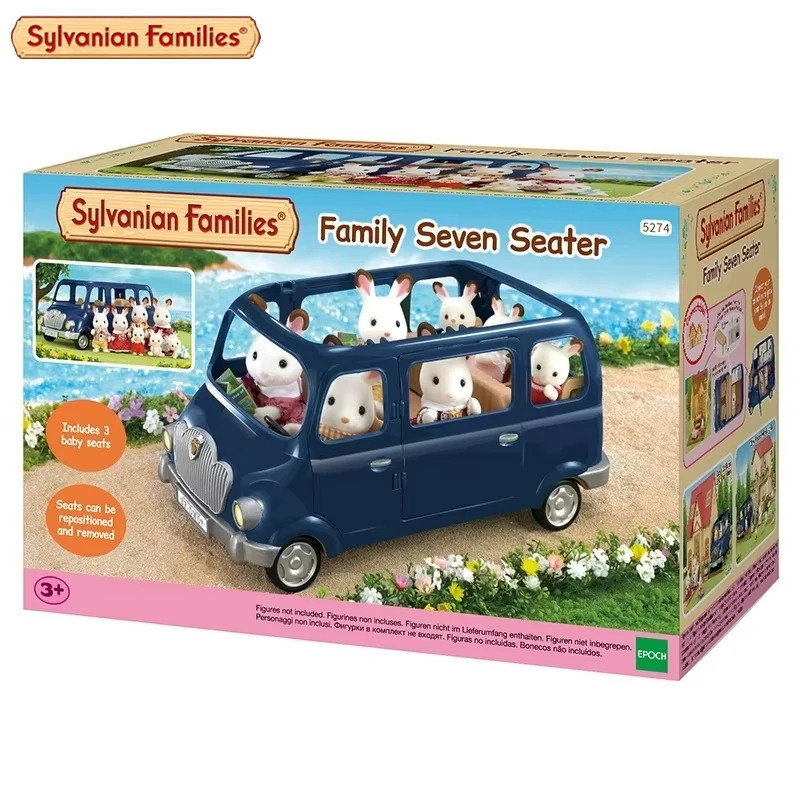 Authentic Sylvanian Families Anime Character Simulation Playhouse Toy Room Decoration Toy Christmas Gift