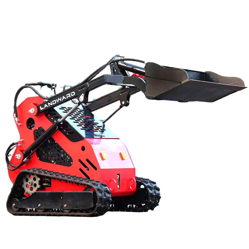 Small Earthmoving Loading Tool Sale Multi-Purpose Mini Skid Steer Loader Home Use Mini Skid Steer Loader Customized For Sale