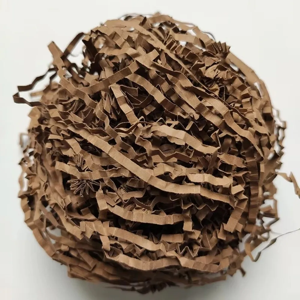 20/100g/Bag Wavy Shredde Raffia Shredded Paper Packaging Filler DIY Wedding Party Easter Basket Filler Colorful Confetti