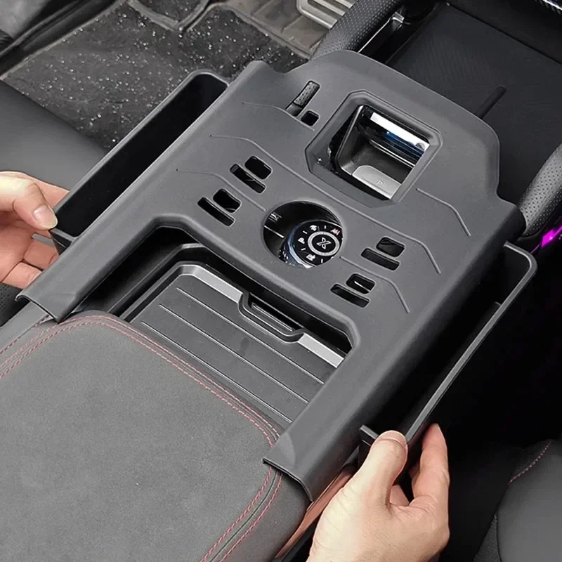 

For Chery Jetour T2 Traveller 2023 2024 Center Console Gear Shift Silicone Protective Pad Storage Tray Jetour Accessories