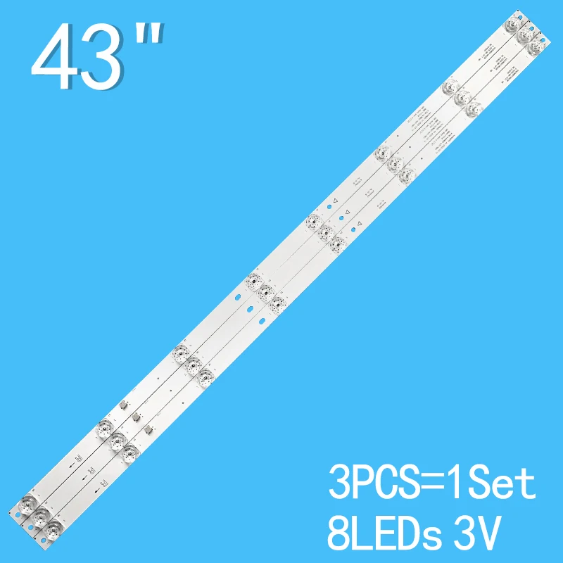 8 leds 770MM For PHILIPS 43 