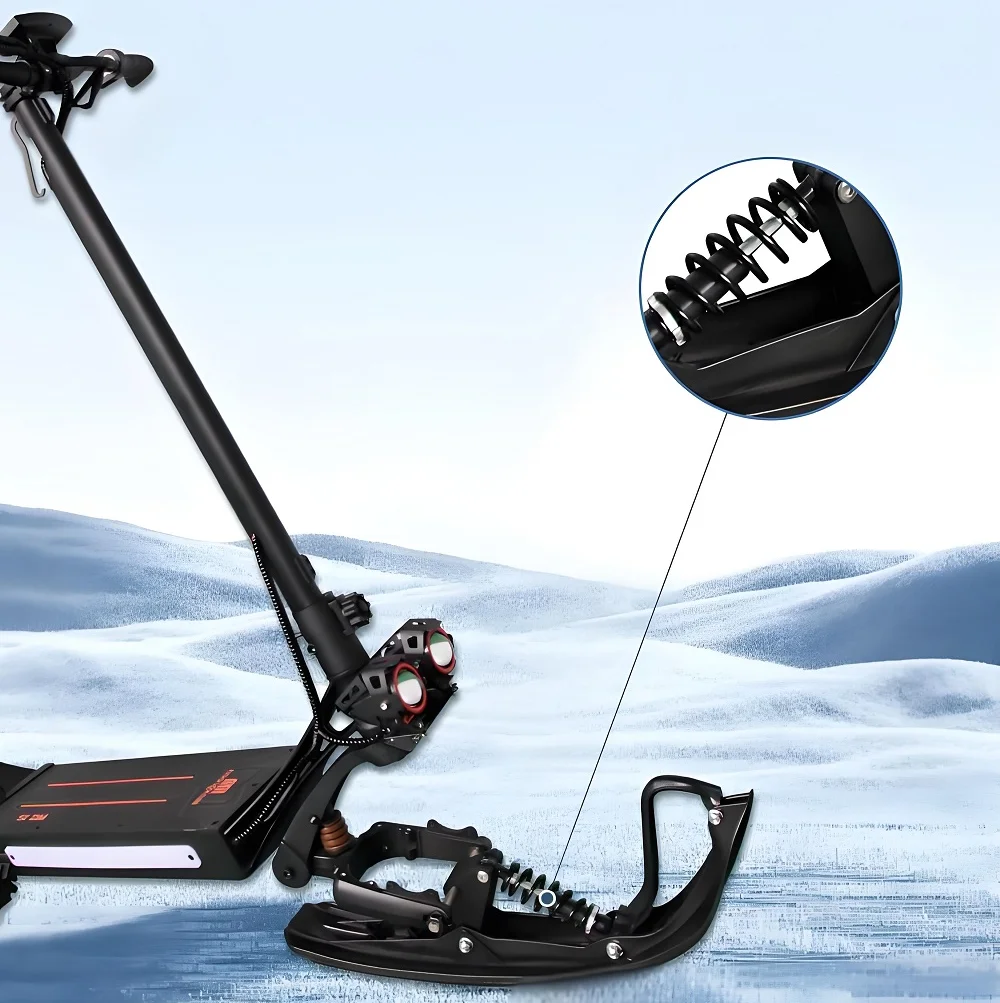 USA stock warehouse 3-in-1 E-scooter Electric Snowmobile Snow EScooter/ Off Road Electric Scooter/Tracked