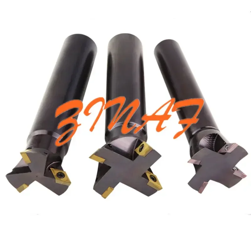 

CNC Dovetail Milling Cutter Tool Shank 45/55/60 degree Straight shank of V-groove milling cutter for DC07 DCMT11 VCMT11 inserts