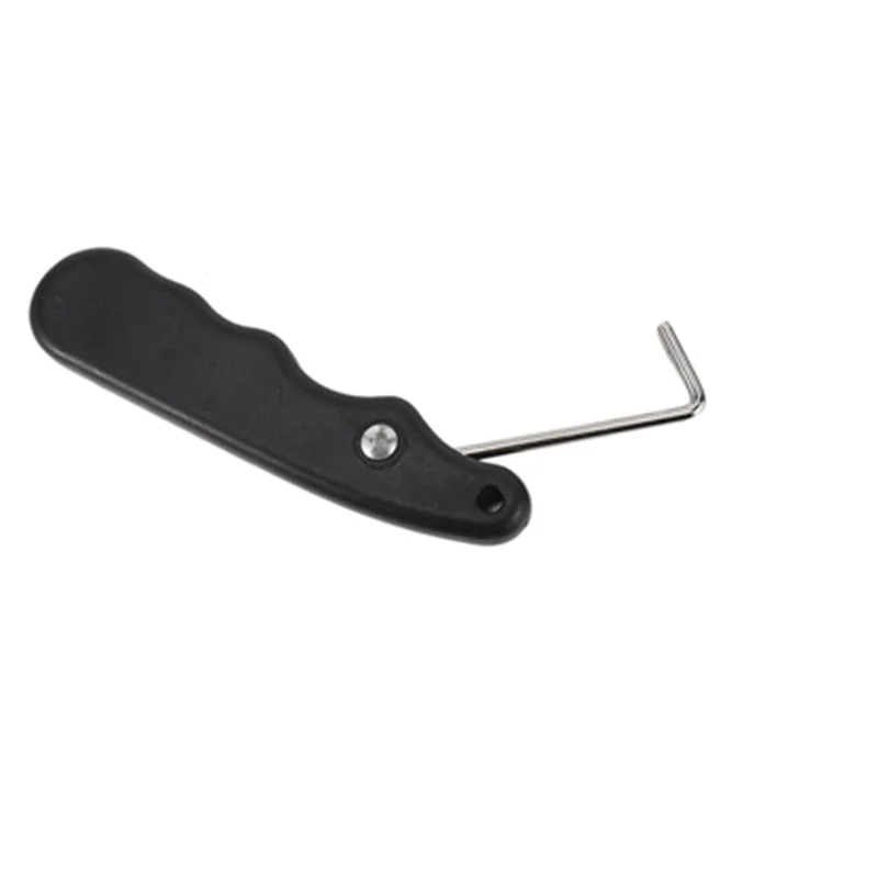

ABVB-20X Universal Practical For Figure Roller With Extended Hook Durable Ice Hockey Puller Handle Skate Lace Tightener