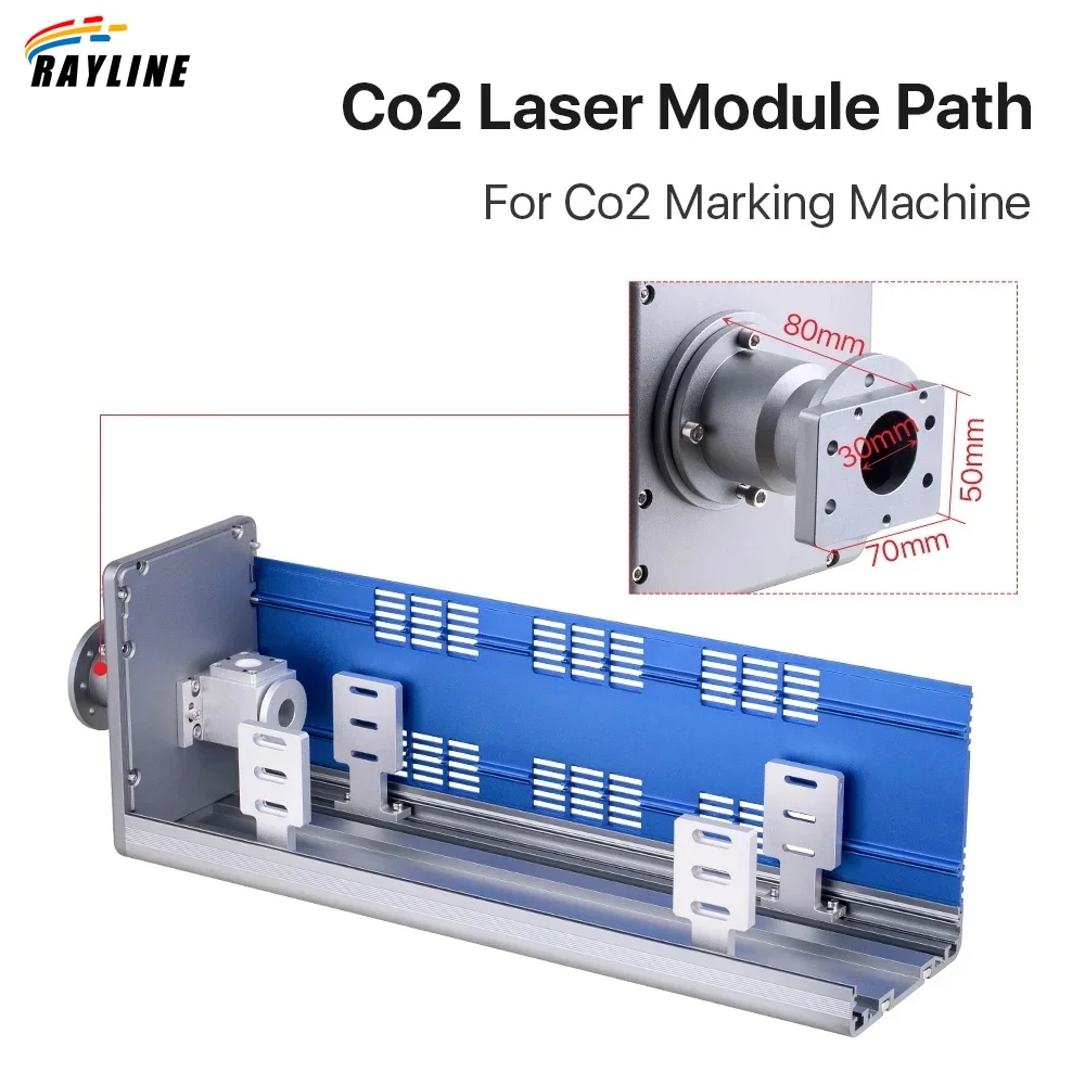 CO2 Laser Module Path Synrad CRD DAVI RF Machinery Parts Laser Source for 10.6um CO2 Laser Marking Machine