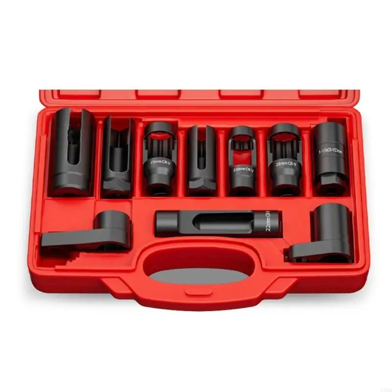Heavy Duty Oxygen Sensors Socket Wrench Includes Multiple Size in Pack